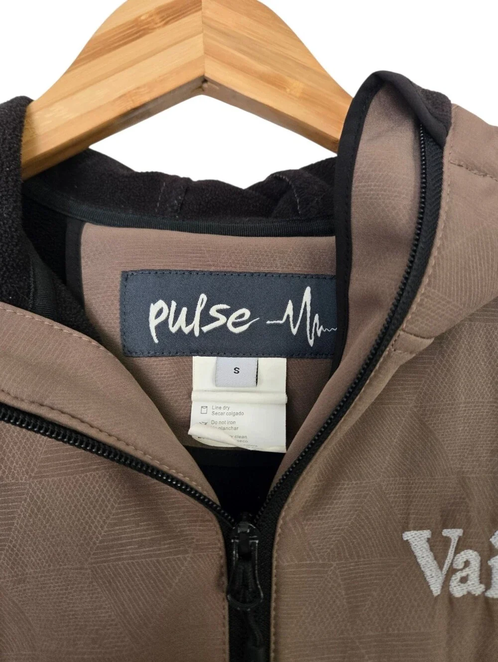 ✨ Pulse Vail Soft Shell Hooded Jacket | Women's Small | Taupe Brown